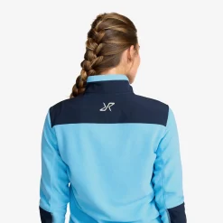 River Hybrid Fleece Jacket Damen Alaskan Blue