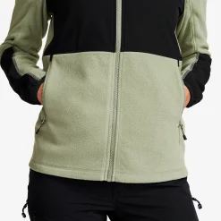 River Hybrid Fleece Jacket Damen Shadow