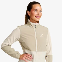 River Hybrid Fleece Jacket Damen Peyote