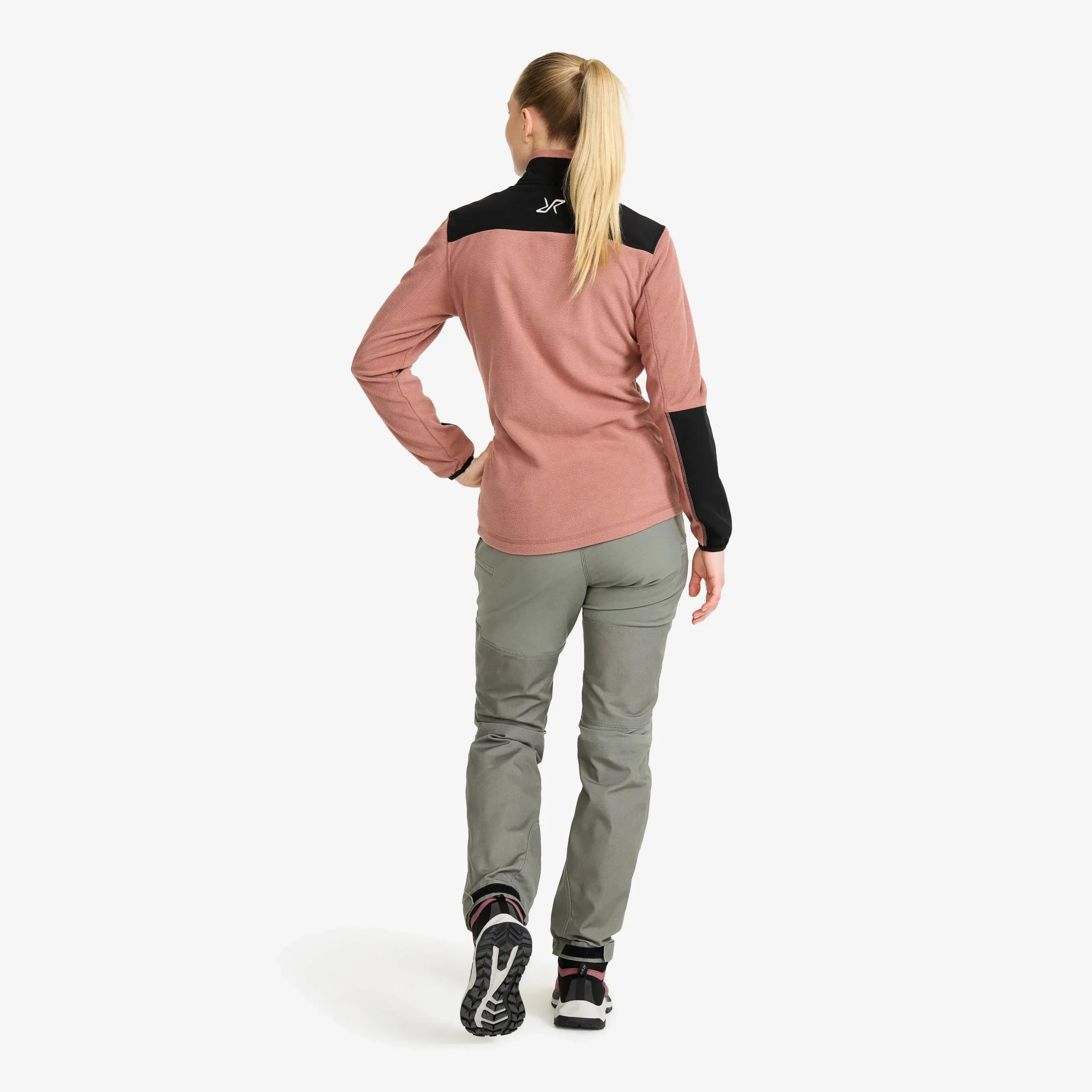River Hybrid Fleece Jacket Damen Pink Wood
