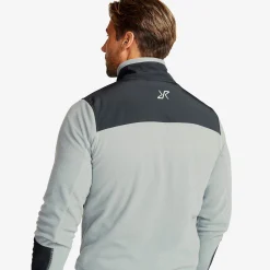River Hybrid Fleece Jacket Herren Limestone Grey