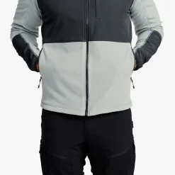River Hybrid Fleece Jacket Herren Limestone Grey