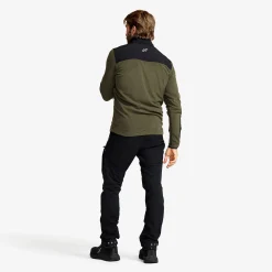 River Hybrid Fleece Jacket Herren Grape Leaf