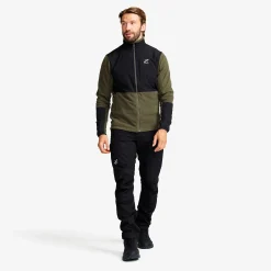 River Hybrid Fleece Jacket Herren Grape Leaf