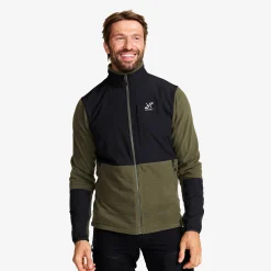 River Hybrid Fleece Jacket Herren Grape Leaf