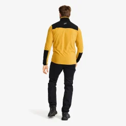 River Hybrid Fleece Jacket Herren Harvest Gold