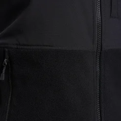 River Hybrid Fleece Vest Damen Black