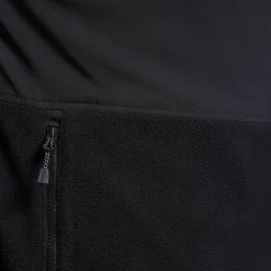 River Hybrid Fleece Vest Herren Black