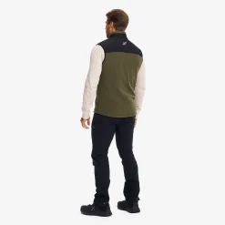 River Hybrid Fleece Vest Herren Grape Leaf