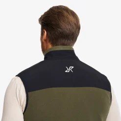River Hybrid Fleece Vest Herren Grape Leaf
