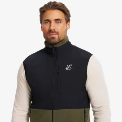 River Hybrid Fleece Vest Herren Grape Leaf