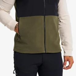 River Hybrid Fleece Vest Herren Grape Leaf