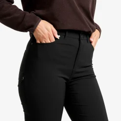Root High-waist Stretch Jeans Damen Black