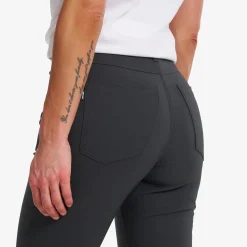 Root High-waist Stretch Jeans Damen Anthracite