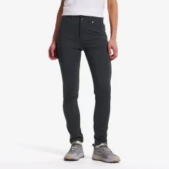 Root High-waist Stretch Jeans Damen Anthracite