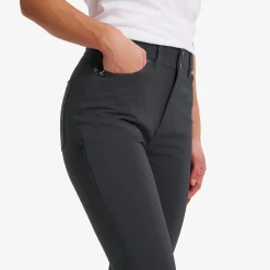 Root High-waist Stretch Jeans Damen Anthracite