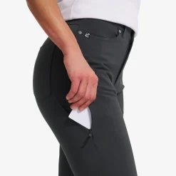 Root High-waist Stretch Jeans Damen Anthracite