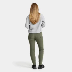 Root High-waist Stretch Jeans Damen Kambaba Green