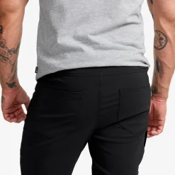 Root Outdoor Stretch Jeans Herren Black