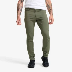 Root Outdoor Stretch Jeans Herren Kambaba Green