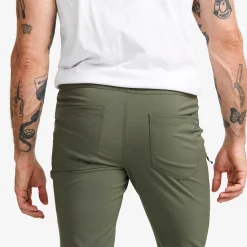 Root Outdoor Stretch Jeans Herren Kambaba Green
