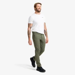Root Outdoor Stretch Jeans Herren Kambaba Green