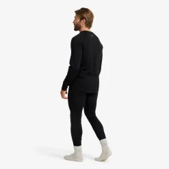 Route Merino Light Base Layer Top Herren Black