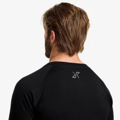 Route Merino Light Base Layer Top Herren Black