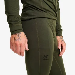 Route Merino Light Base Layer Pants Herren Forest Night