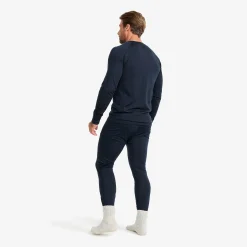 Route Merino Light Base Layer Top Herren Deep Navy