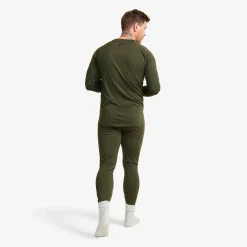 Route Merino Light Base Layer Top Herren Forest Night