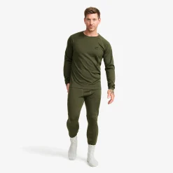 Route Merino Light Base Layer Top Herren Forest Night