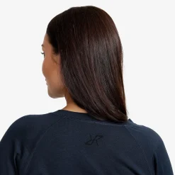 Route Merino Light Base Layer Top Damen Deep Navy