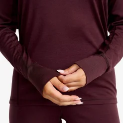 Route Merino Light Base Layer Top Damen Winetasting