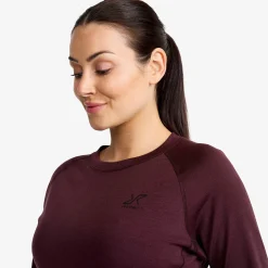 Route Merino Light Base Layer Top Damen Winetasting