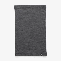 Route Merino Neck Gaiter Dark Grey Melange