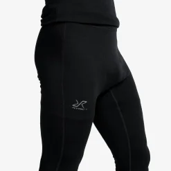 Route Merino Warm Base Layer Pants Herren Black