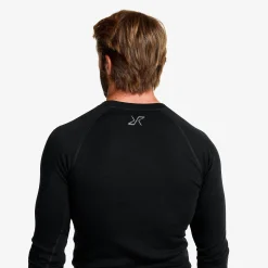 Route Merino Warm Base Layer Top Herren Black