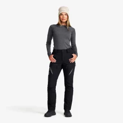 Route Merino Warm Base Layer Top Damen Dark Grey Melange