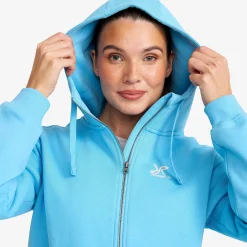 RVRC Full-zip Hoodie Damen Alaskan Blue