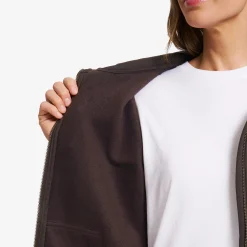 RVRC Full-zip Hoodie Damen Espresso