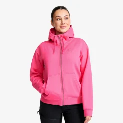 RVRC Full-zip Hoodie Damen Fandango Pink