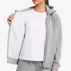 RVRC Full-zip Hoodie Damen Grey Melange