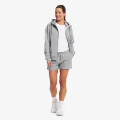 RVRC Full-zip Hoodie Damen Grey Melange