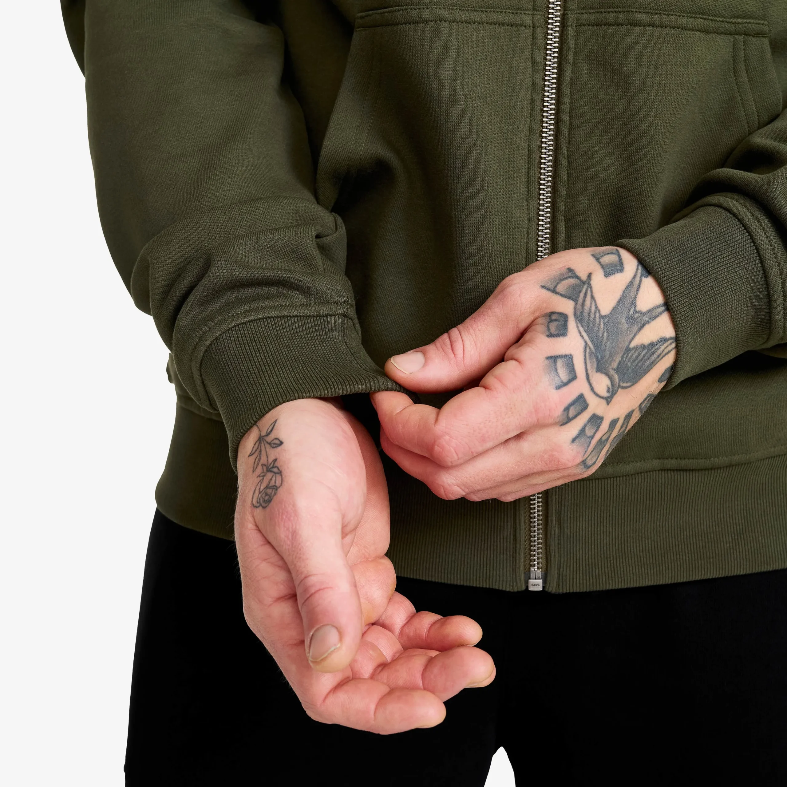 RVRC Full-zip Hoodie Herren Forest Night