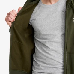RVRC Full-zip Hoodie Herren Forest Night