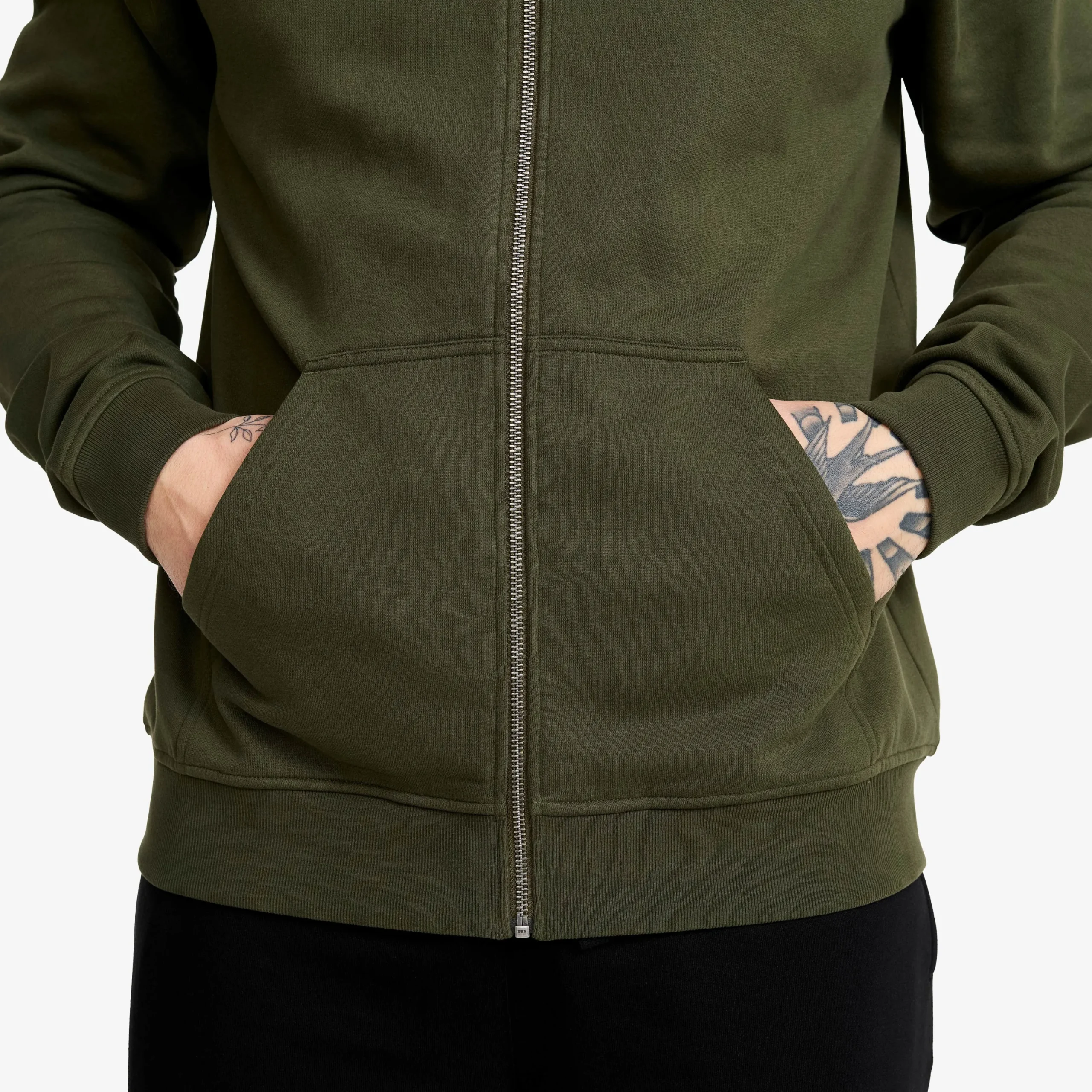 RVRC Full-zip Hoodie Herren Forest Night