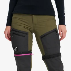 RVRC GP Pro Zip-off Pants Damen Dark Olive