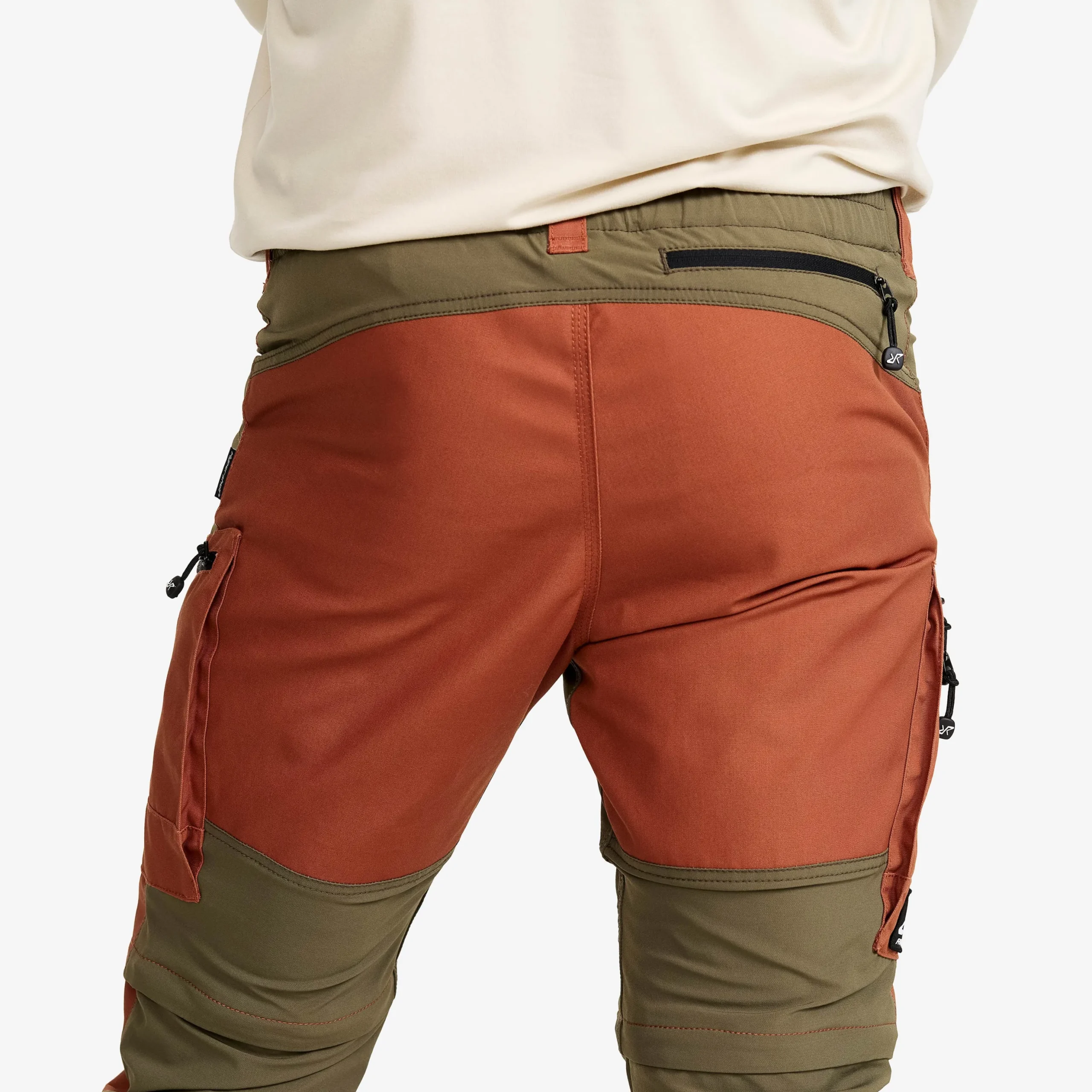 RVRC GP Pro Zip-off Pants Herren Dusty Orange/Light MossGray