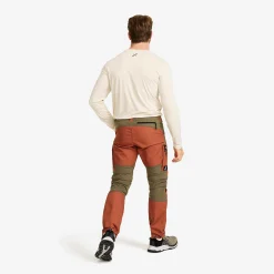 RVRC GP Pro Zip-off Pants Herren Dusty Orange/Light MossGray